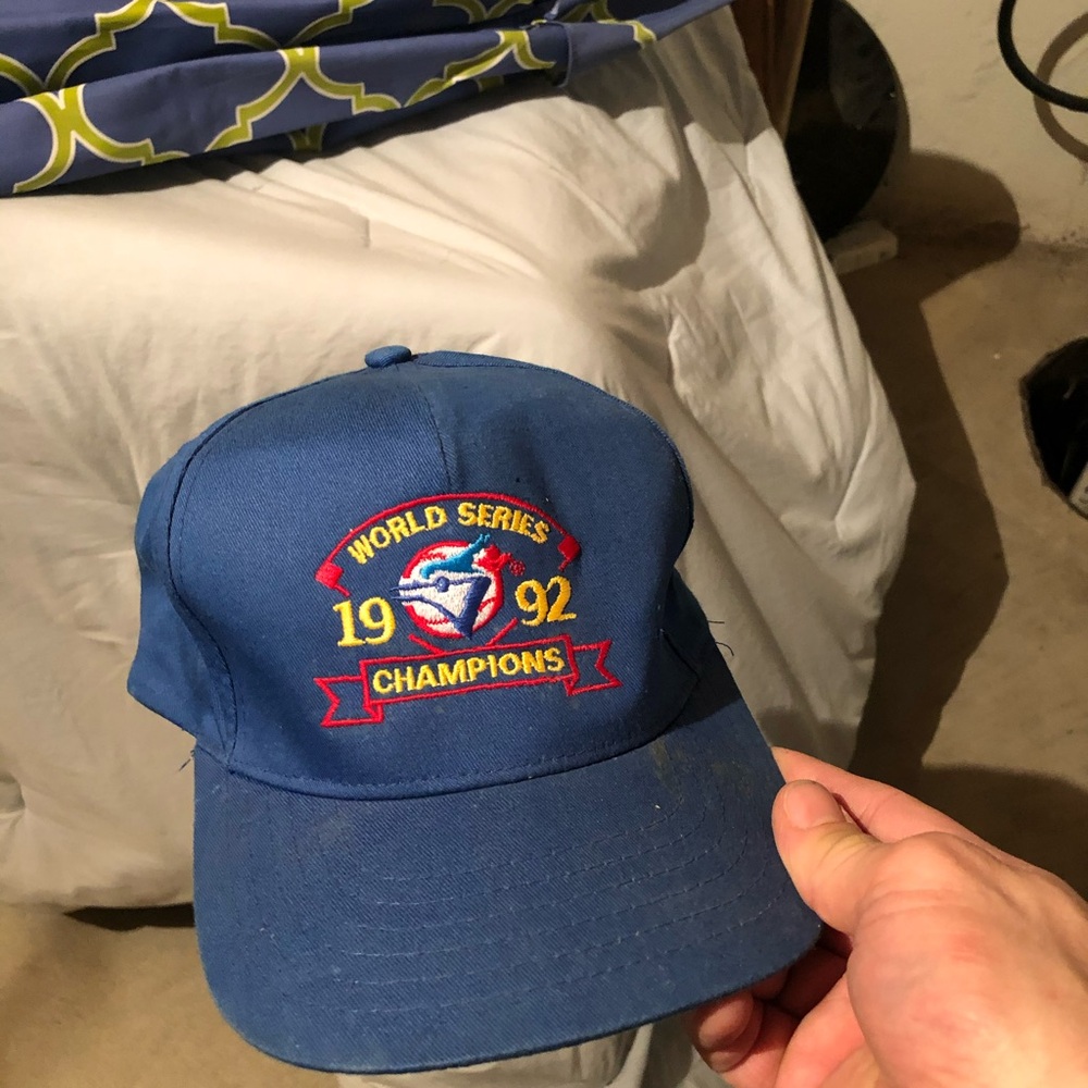 Vintage 1992 World Series Champions Blue Cap